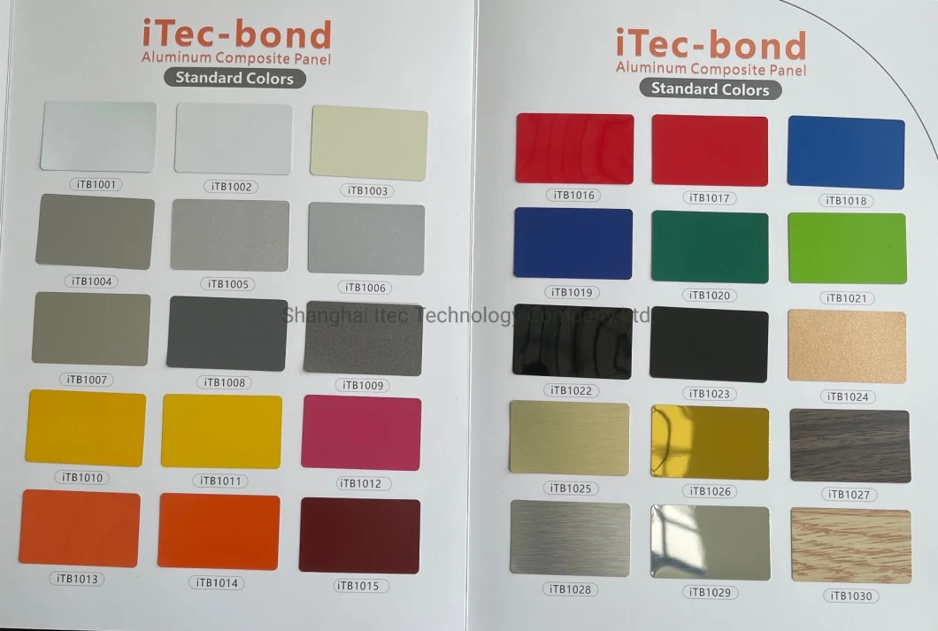 3mm 4mm 6mm PE, PVDF and UV Coated Aluminum Composite Panel for Wall Cladding, Ceiling, Building Materials, Construction Materials